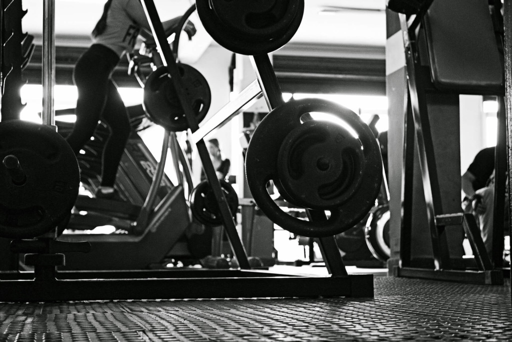 Garage gym concept