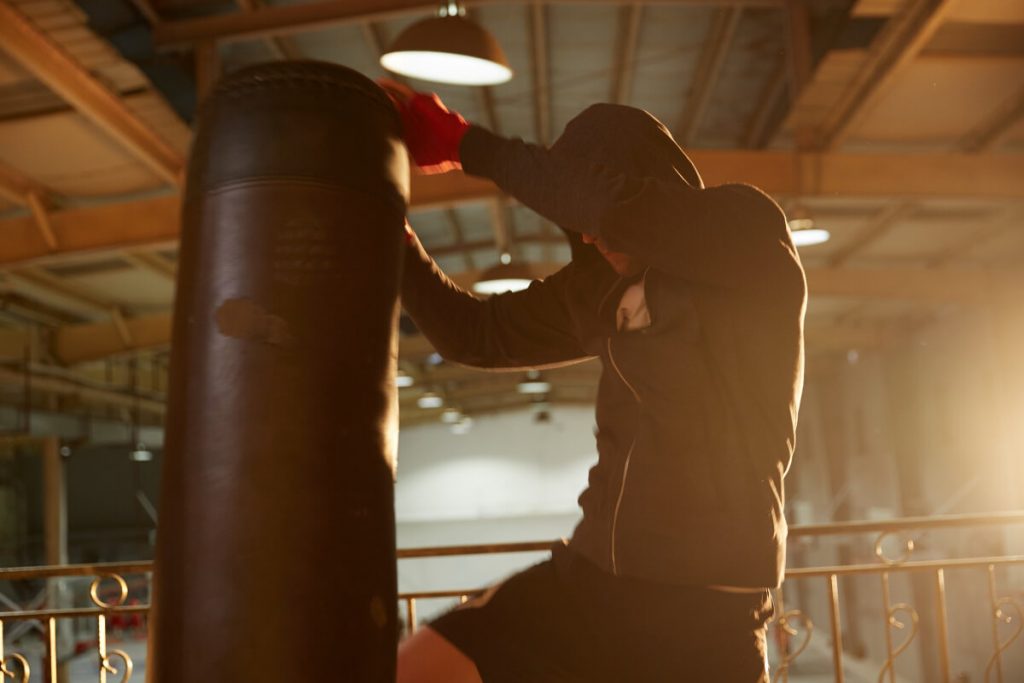 homemade uppercut bag