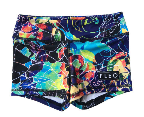 reebok crossfit printed compression short