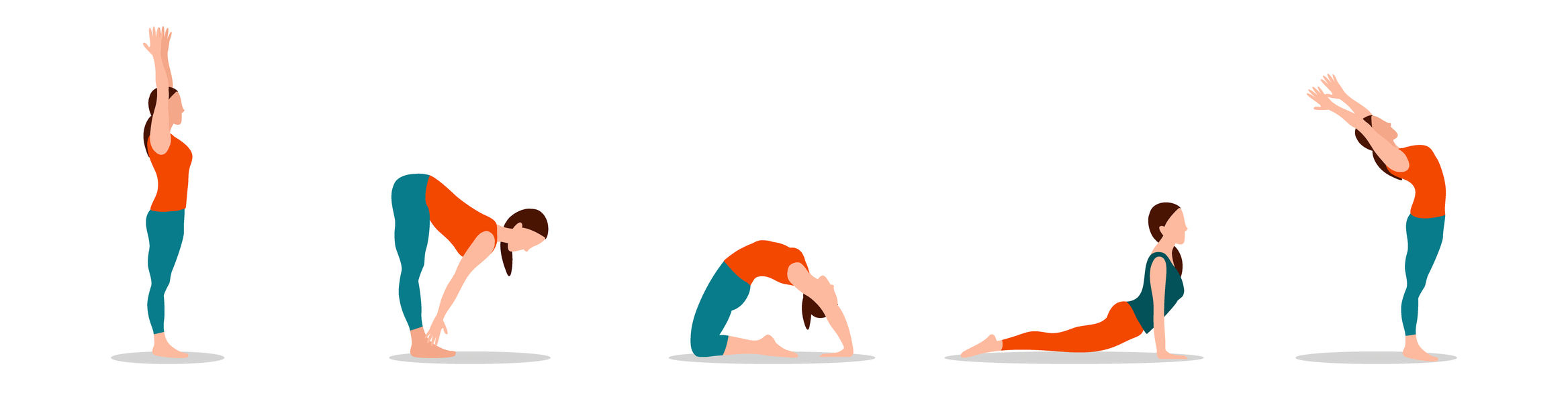 different yoga poses to do at home