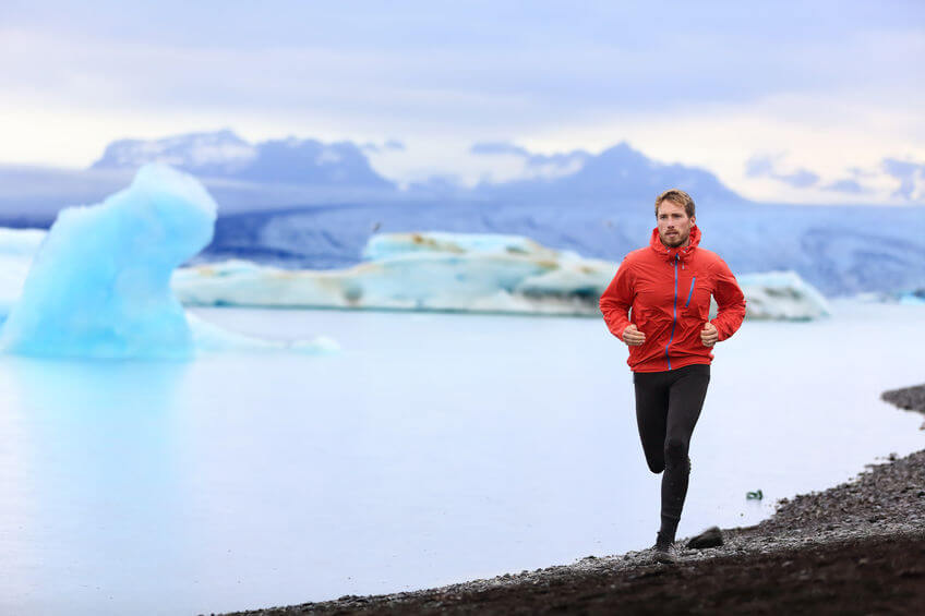 winter running hoodie