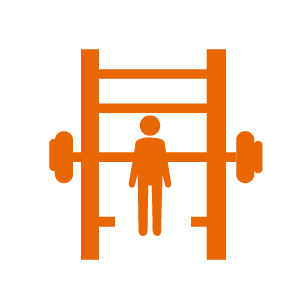 squat rack icon