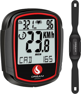 DreamSport dual monitor (heart rate and bike tracker)